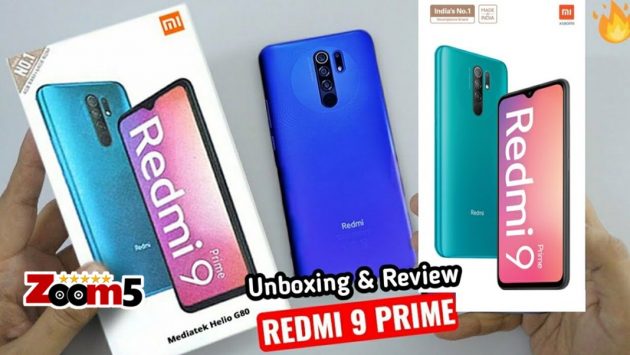 Xiaomi Redmi 9 Prime unboxing