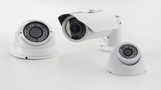 انواع كاميرات المراقبة