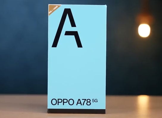Oppo A78 5G Boxing - زووم فايف
